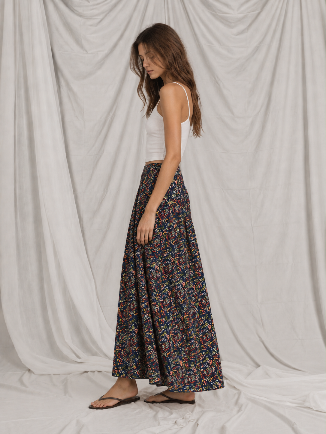 Mira Printed Skirt