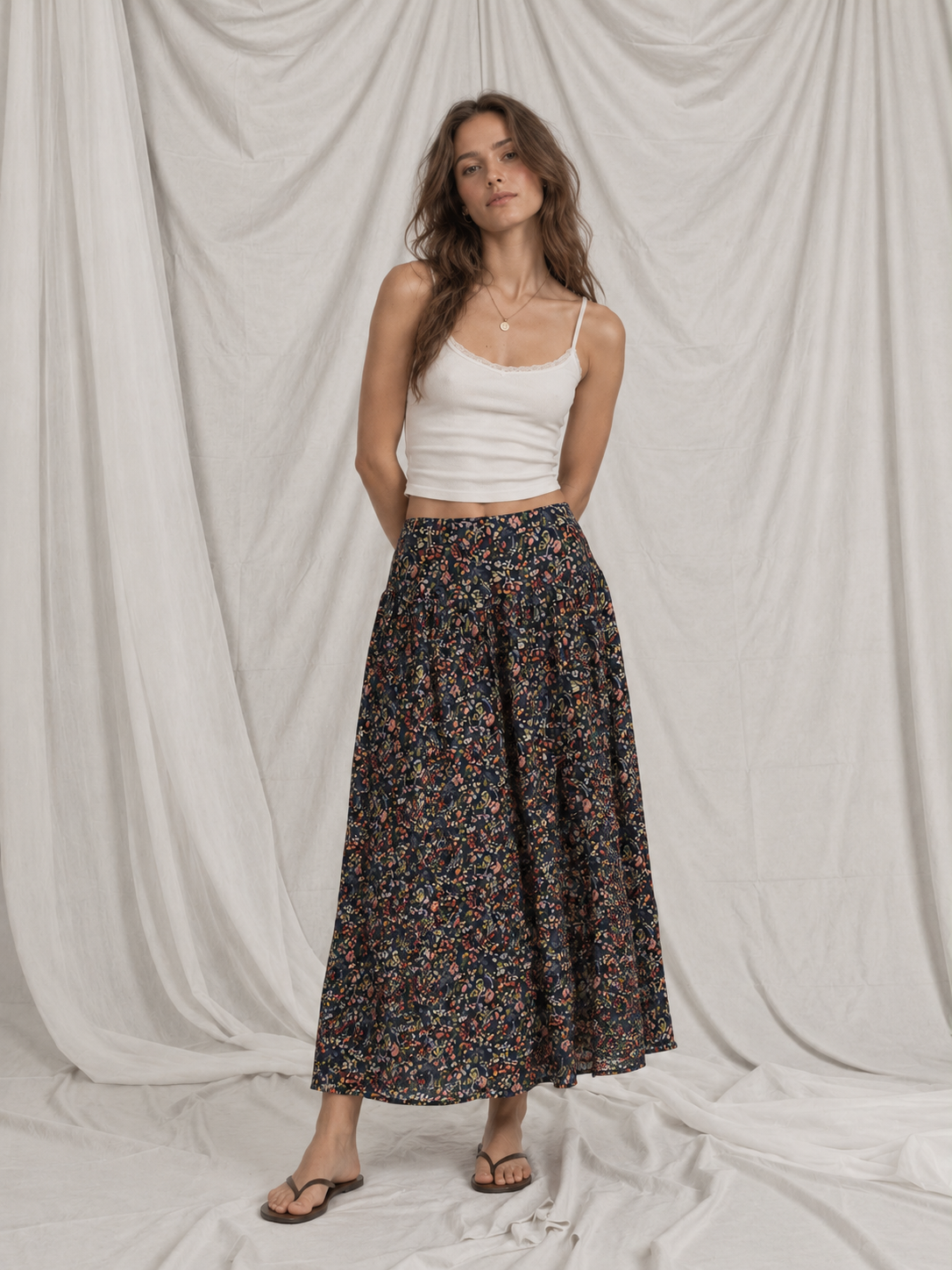 Mira Printed Skirt