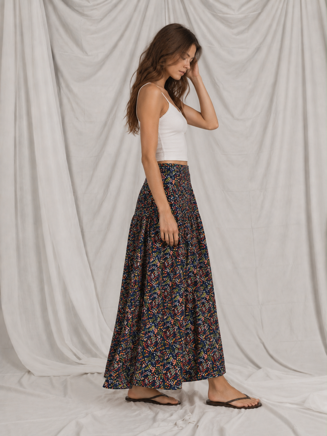 Mira Printed Skirt