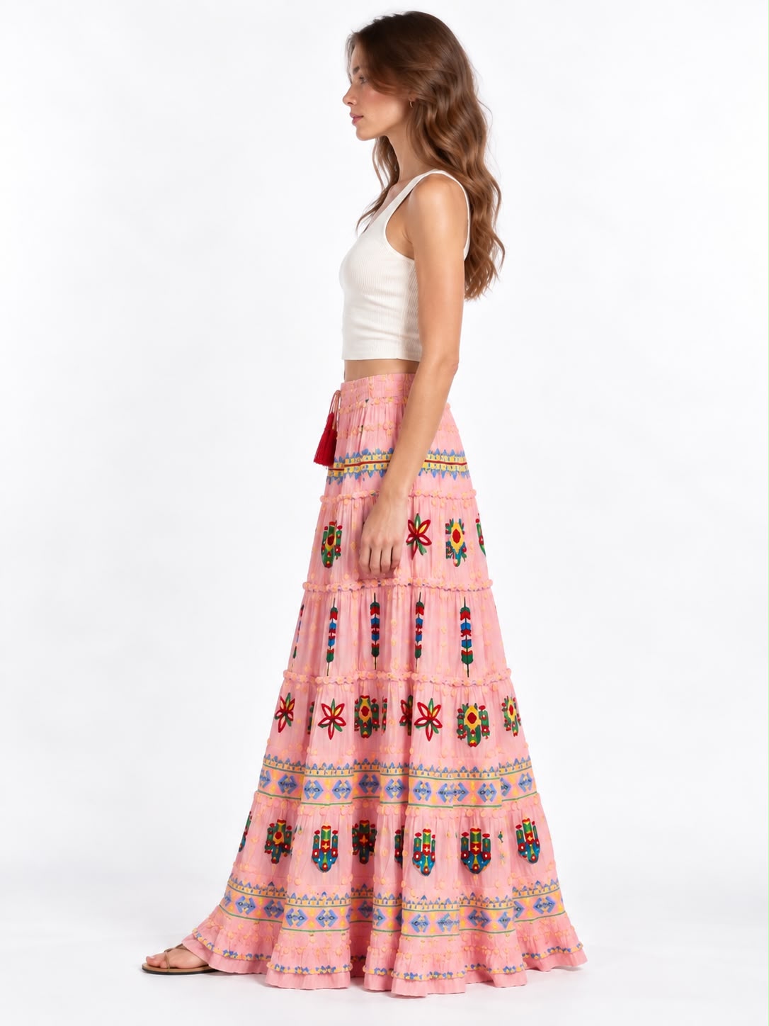 Gulabi Rang Skirt