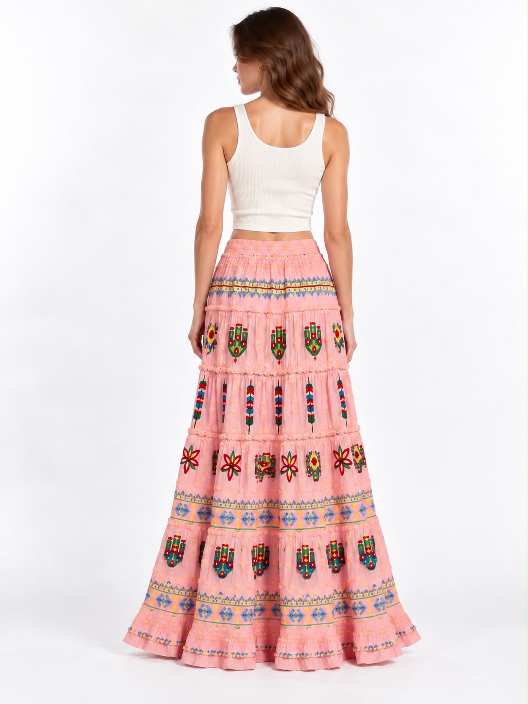 Gulabi Rang Skirt