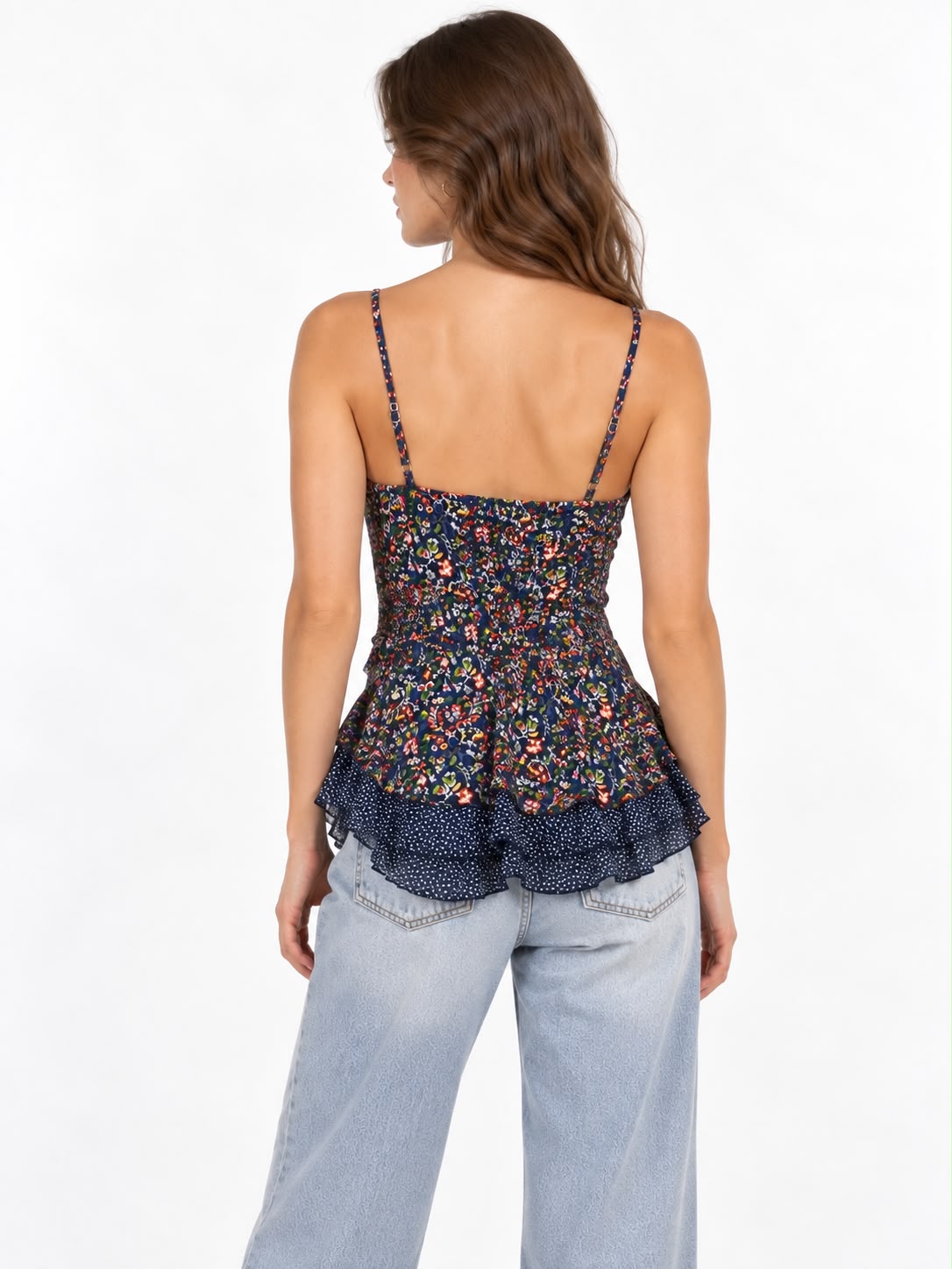 Nocturne Ruffle Top