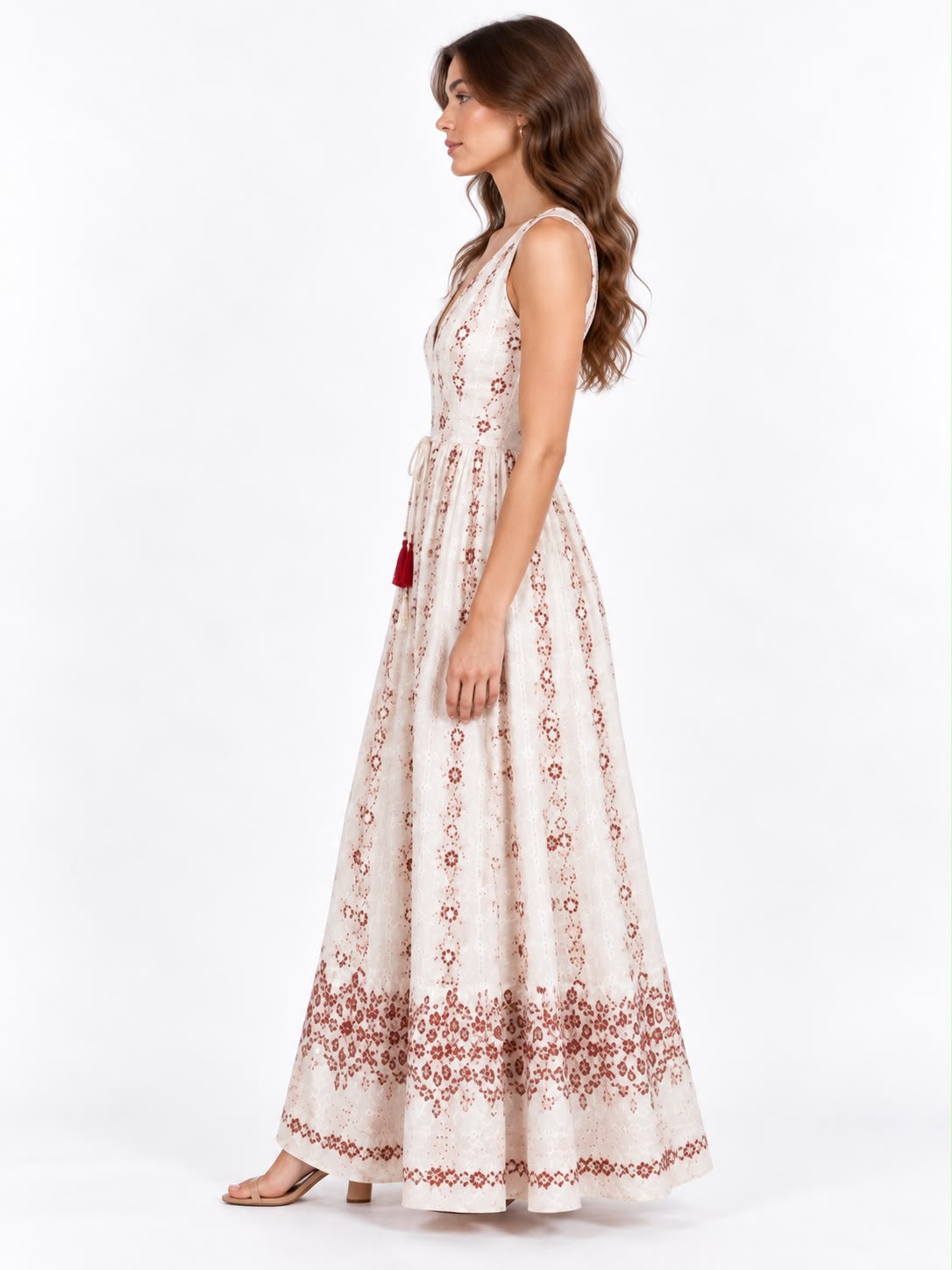 Aurelia Printed Maxi Dress