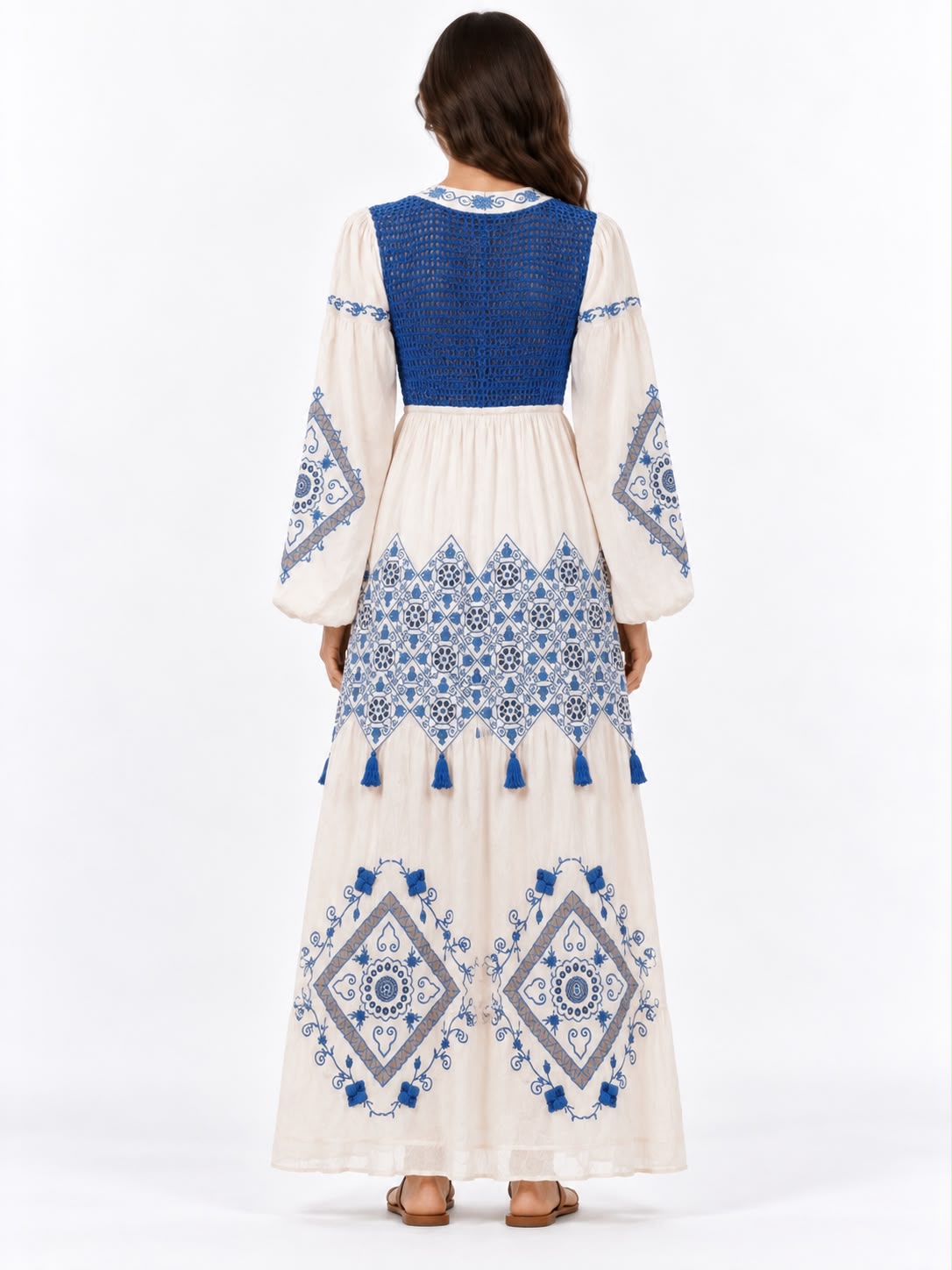 Indigo Heritage Maxi Dress