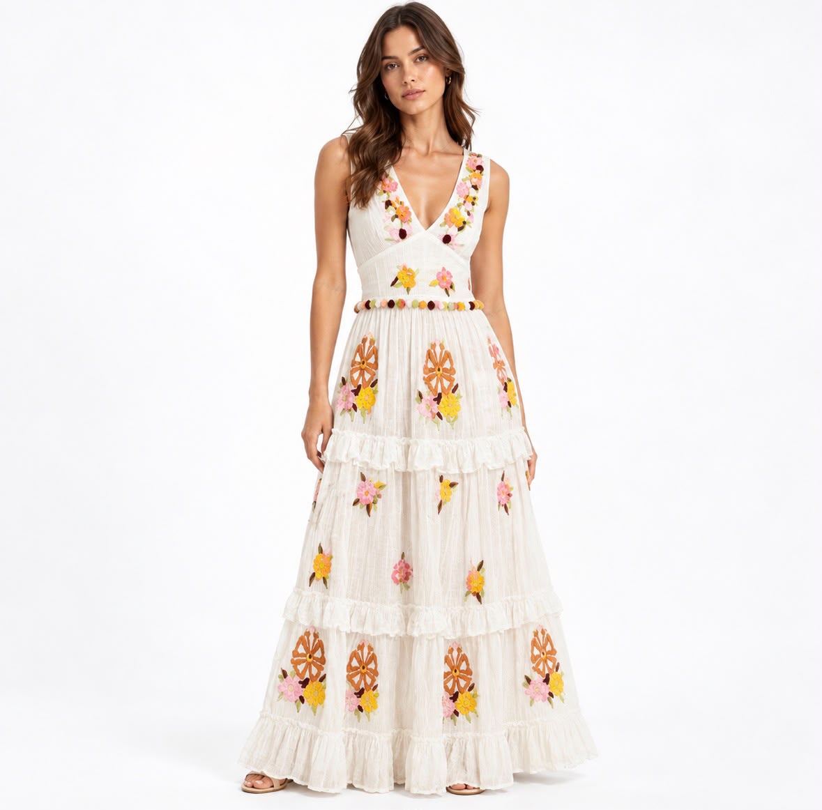 Flora Bloom Maxi Dress
