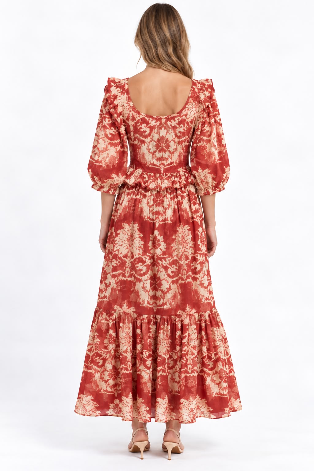 Rosalia Ruffle Maxi Dress