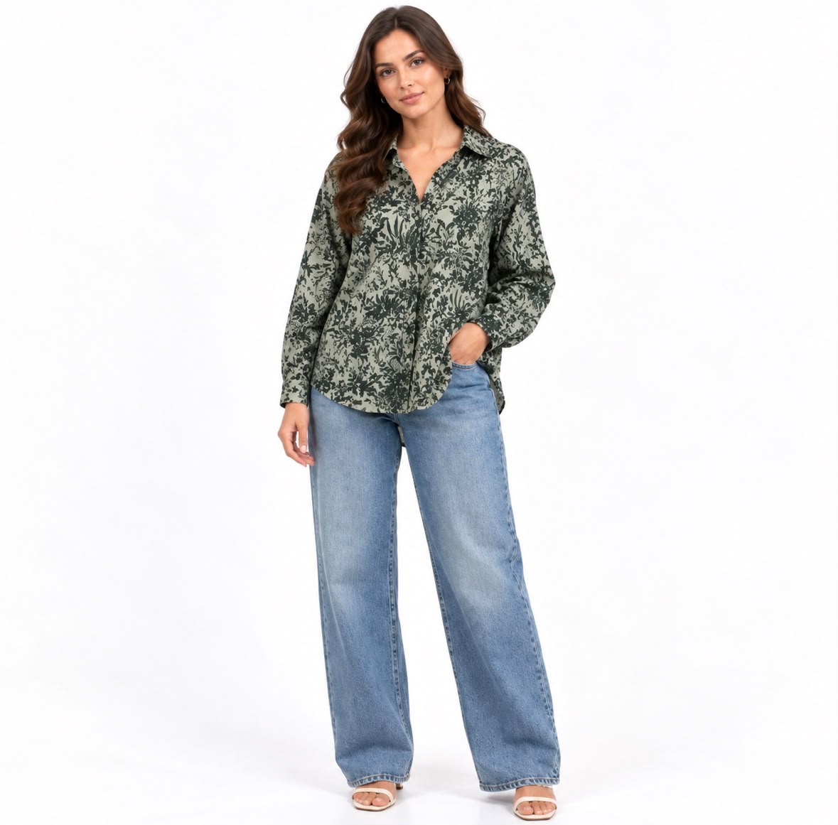 Sage Botanical Shirt